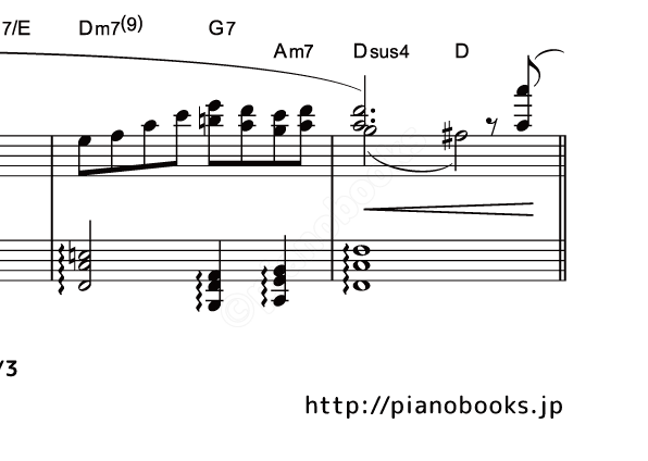 風の憧憬 のピアノ楽譜 光田康典