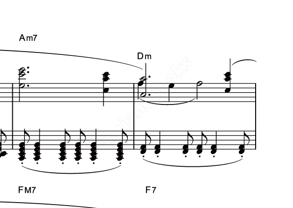 風の憧憬 のピアノ楽譜 光田康典