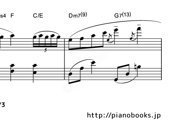 風の憧憬 のピアノ楽譜 光田康典