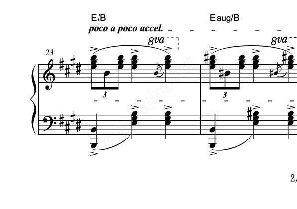 夢はひそかに のピアノ楽譜 ディズニー