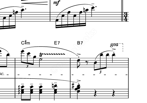 夢はひそかに のピアノ楽譜 ディズニー