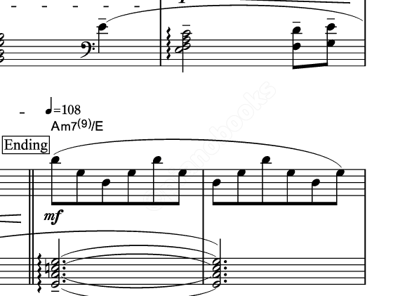 夢はひそかに のピアノ楽譜 ディズニー
