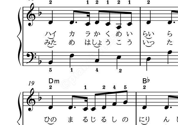 千本 桜 楽譜 簡単