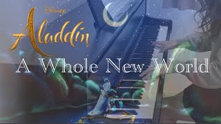 【ディズニー】『アラジン』ホールニューワールド /ピアノの本棚/Aladdin /A Whole New World /pianocover/ピアノ【弾いてみた】